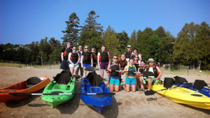 kayak group tours door county