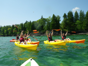 kayak group tours door county