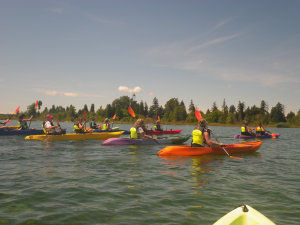 group kayak tours door county wi