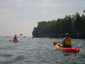 door county bluffs kayaking