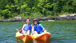 kayak tour door county bluffs