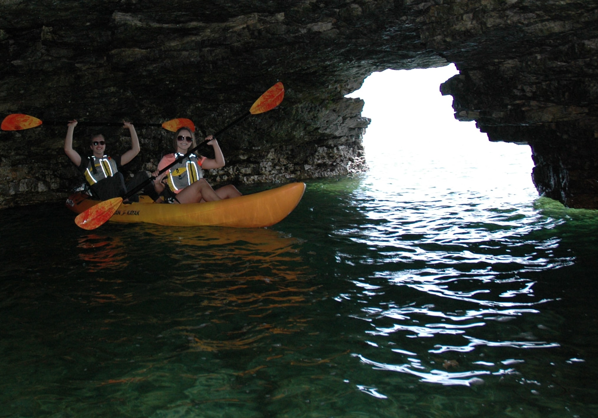 kayak tours door county